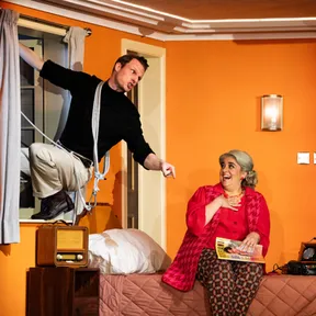 Media for The Comedy About Spies on Stagedoor