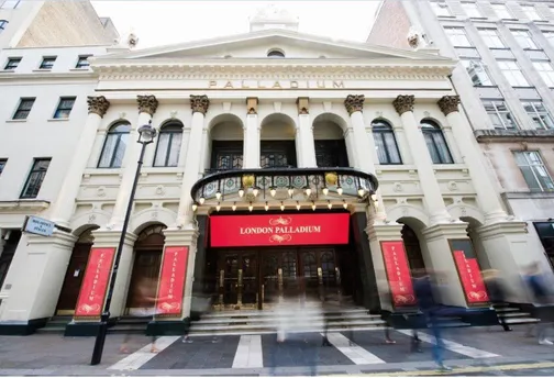 London Palladium photo on Stagedoor